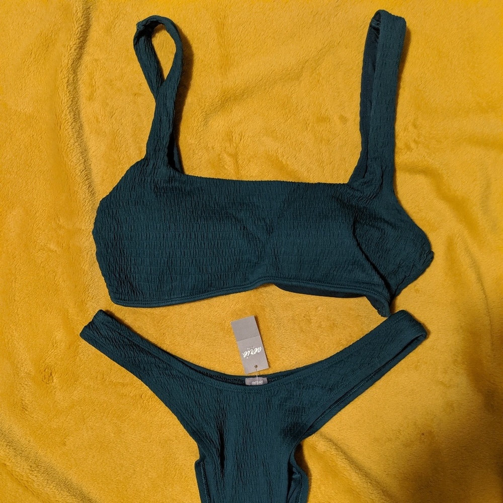 Dark Teal // bikini - new with tags